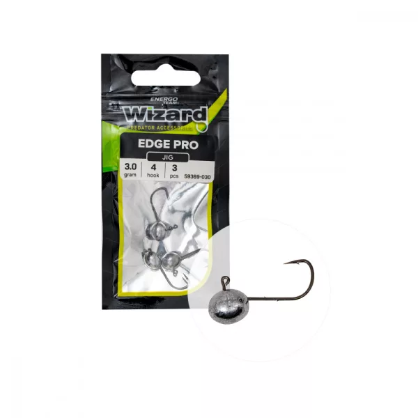 Wizard Edge Pro Jig Head 2G 6 3Pcs/Bag