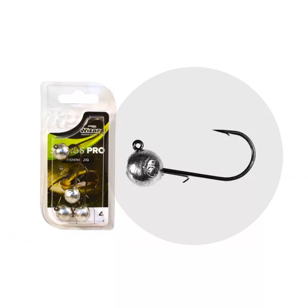 Wizard Silurus Pro 3/0 16gr Testa Jig 4 pz
