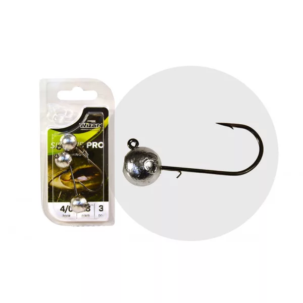 Wizard Silurus Pro 4/0 18gr Testa Jig 3 pz