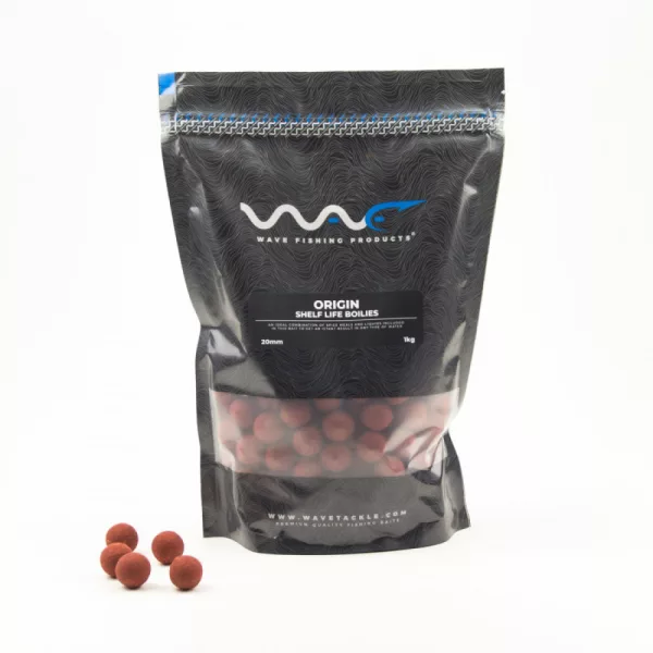 Wave Product - Origin Shelf Life Boilies 1kg-20mm - Bojli Speziato Dolce