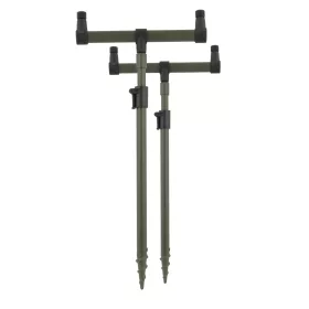   CARP ACADEMY Set portacanna 2 pezzi testa 25cm + picchetto 40-60cm Set picchetti