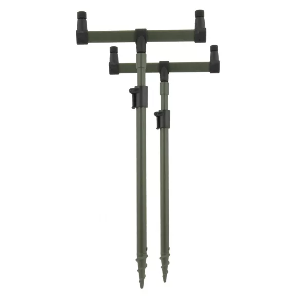 CARP ACADEMY Set portacanna 2 pezzi testa 25cm + picchetto 40-60cm Set picchetti