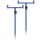 Team Feeder By Döme Set di supporti per canne 22x40-60cm Set di picchetti