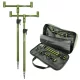 Carp Academy set di supporti per canne Method Carp 2 pezzi 40-60cm/25cm