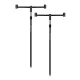 Carp Academy set di supporti per canne da Feeder ECO 40-70cm