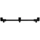 CARP ACADEMY Black Carp barra trasversale 35-50cm per 3 canne Porta canne