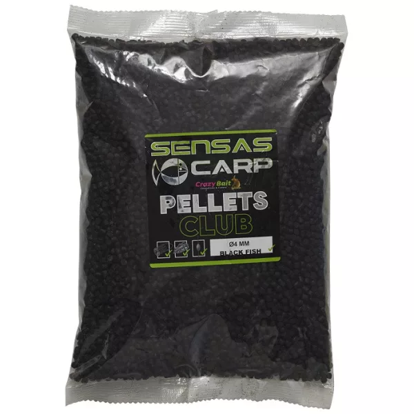 Sensas Black Fish Club Pellets 4mm Pellet da Pastura 10kg