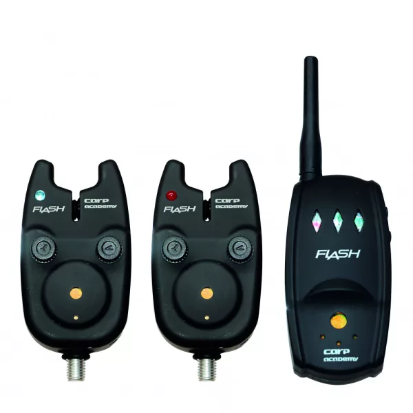 Carp Academy Flash segnalatore di abboccata elettronico 2+1 set