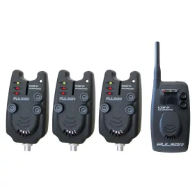   Carp Academy Pulsar segnalatore acustico elettronico di abboccata 3+1