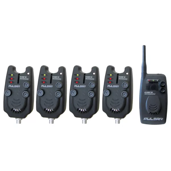 Carp Academy Pulsar segnalatore di abboccata elettronico 4+1