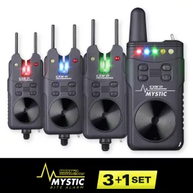   Carp Academy Mystic segnalatore acustico elettronico di abboccata set 3+1