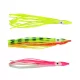 Nevis Teaser a polpo 10cm Esca artificiale in plastica 3pz