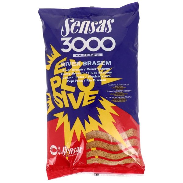 Sensas 3000 Explosive River Brasem Pastura 1kg