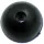 Black Cat Rubber Shock Bead 10 pezzi Ø10Mm