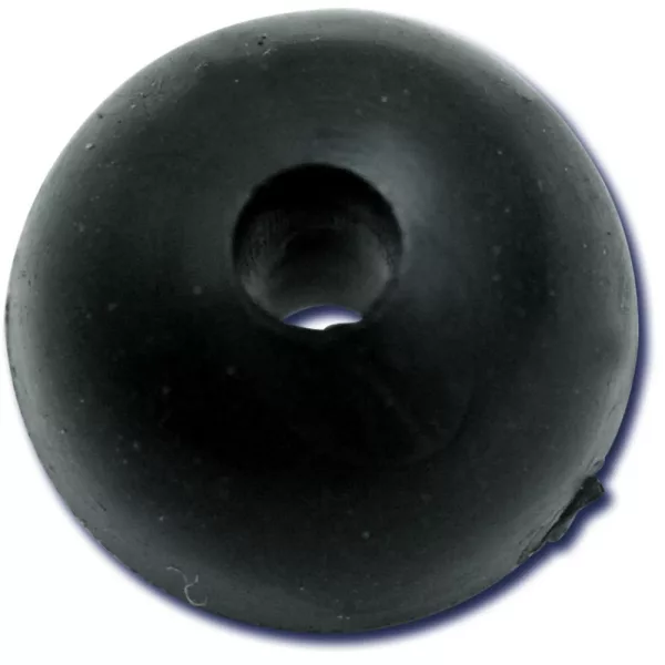 Black Cat Rubber Shock Bead 10 pezzi Ø10Mm