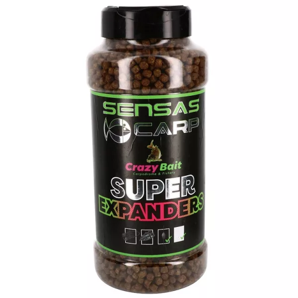 Sensas Super Expanders 4mm Pellet da pastura 450gr