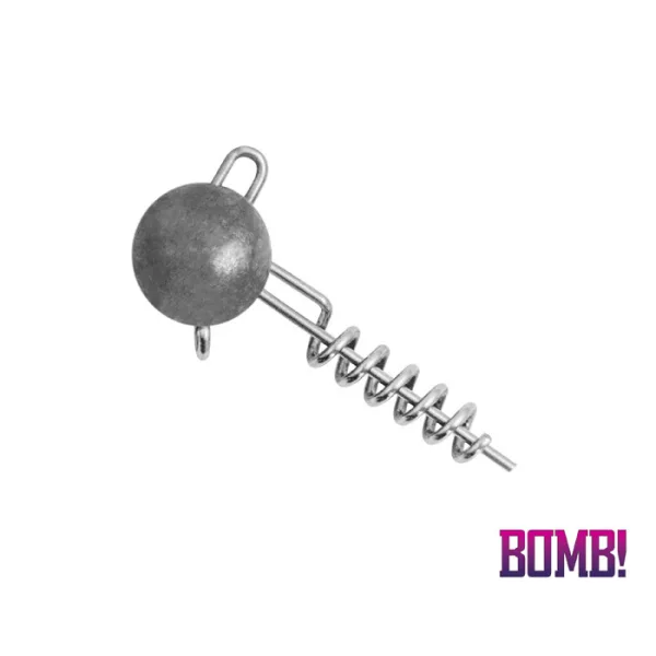 Delphin BOMB! Twisto Jiger Testa piombata (jig head) 30gr 3pz