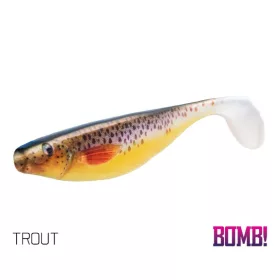 Delphin HYPNO Esca in gomma 3D TROUT 90mm - 3 pz