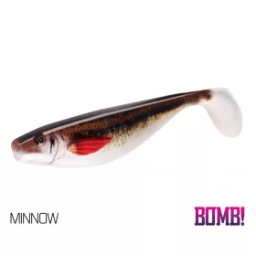 Delphin HYPNO Esca in gomma 3D MINNOW 90mm - 3 pz