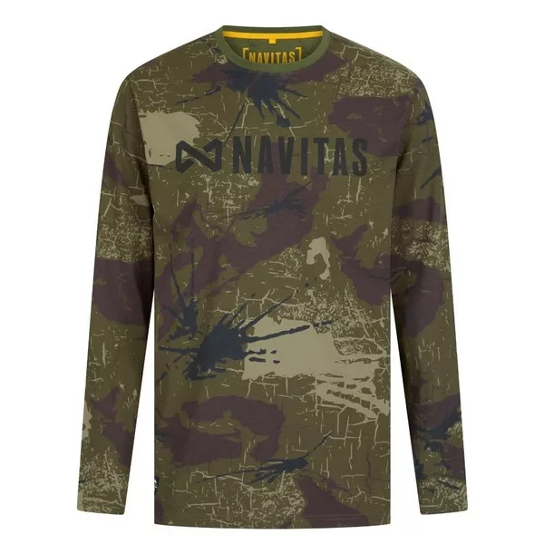 Navitas Identity Camo Long Sleeve Tee S Maglietta