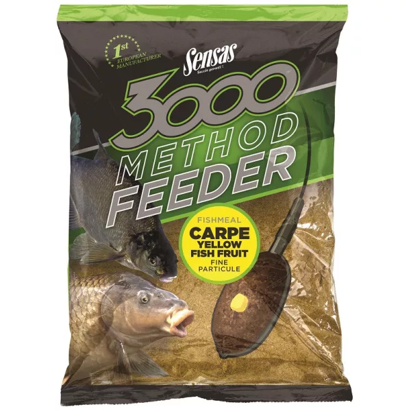 Sensas 3000 Method Carp Giallo Pastura 1kg