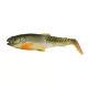 Savage Gear Craft Cannibal Paddletail Esca artificiale in plastica 10,5cm 12gr Olive pearl Hot orange