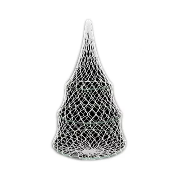 Nassa per Carpe Tiszai 4 Anelli. Bianca