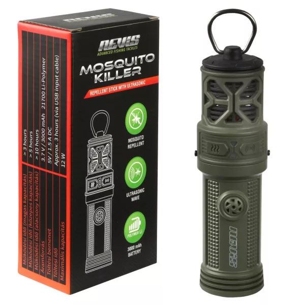 Nevis Mosquito Killer Ultrahangos Szúnyogriasztó 40x42x164mm
