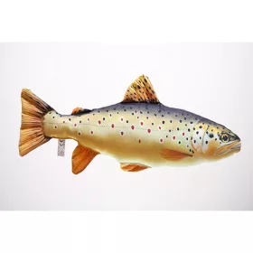 Cuscino a forma di pesce EnergoTeam The Brown Trout 62cm