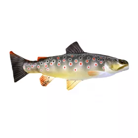 Pillow The Mini Brown Trout 36cm Cuscino Trota