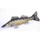 EnergoTeam The Monster Lucioperca 200cm Cuscino a Forma di Pesce