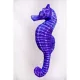 EnergoTeam The Sea Horse Blue 60cm Cuscino a Forma di Pesce