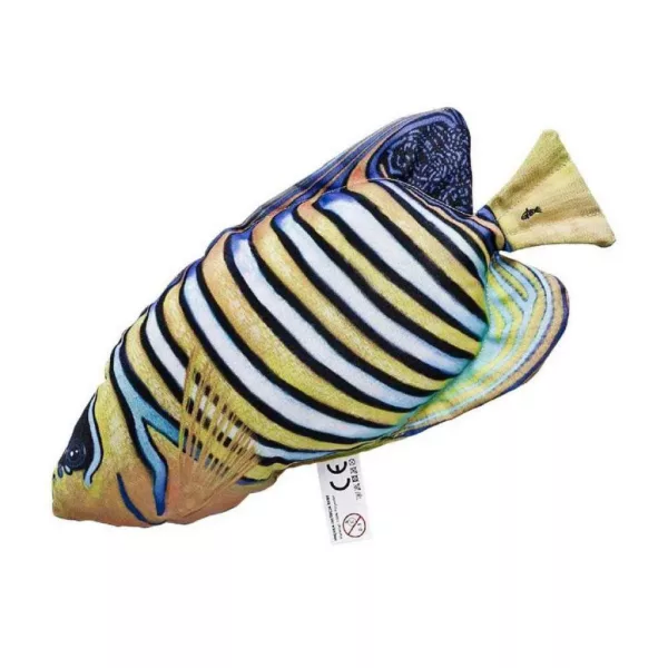 EnergoTeam The Regal Angelfish 32cm Cuscino a Forma di Pesce