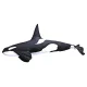 EnergoTeam The Orca, Killer Whale 118cm Cuscino a Forma di Pesce