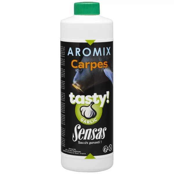 Sensas Aromix Carp Tasty Garlic Attrattore Liquido 500ml