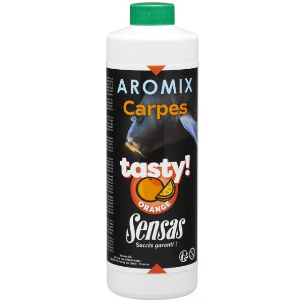 Sensas Aromix Carp Tasty Orange Attrattore Liquido 500ml