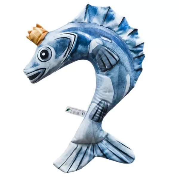 EnergoTeam Fish King Neck EnergoTeam 52cm Cuscino a forma di pesce
