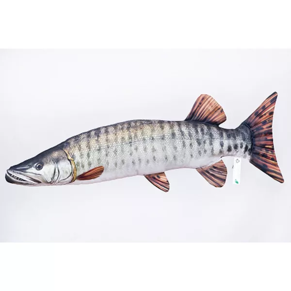EnergoTeam Il Muskellunge 80cm Cuscino a forma di pesce