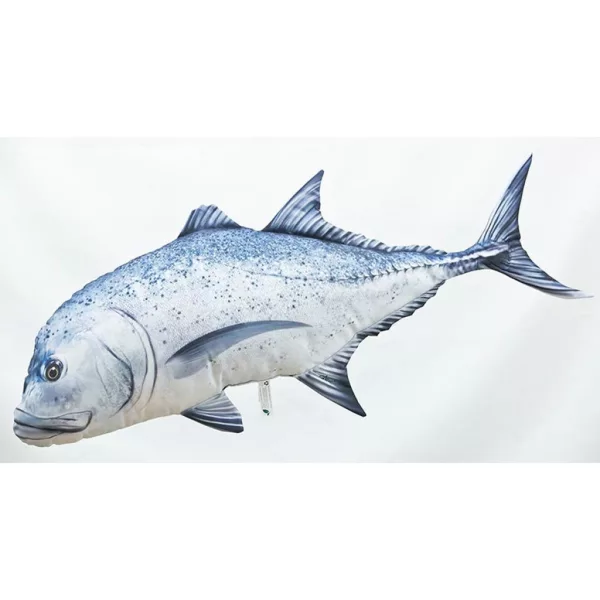 EnergoTeam The Giant Trevally 100cm Cuscino a forma di pesce