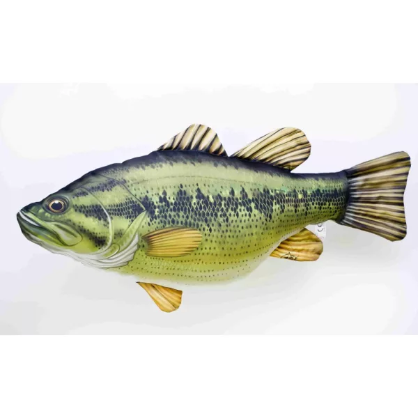 EnergoTeam The Monster Persico Trota 160cm Cuscino a forma di pesce