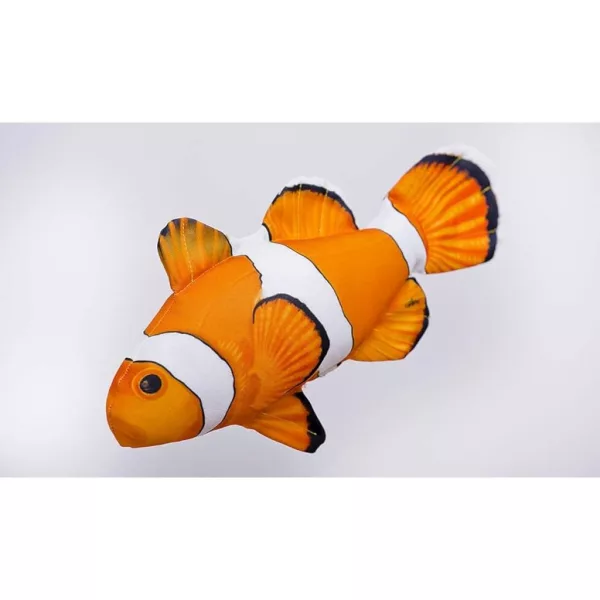 EnergoTeam The Monster Pesce pagliaccio ocellato 180cm Cuscino a forma di pesce