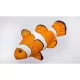 EnergoTeam The Monster Pesce pagliaccio ocellato 180cm Cuscino a forma di pesce