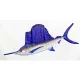 EnergoTeam The Monster Pesce vela 200cm Cuscino a forma di pesce