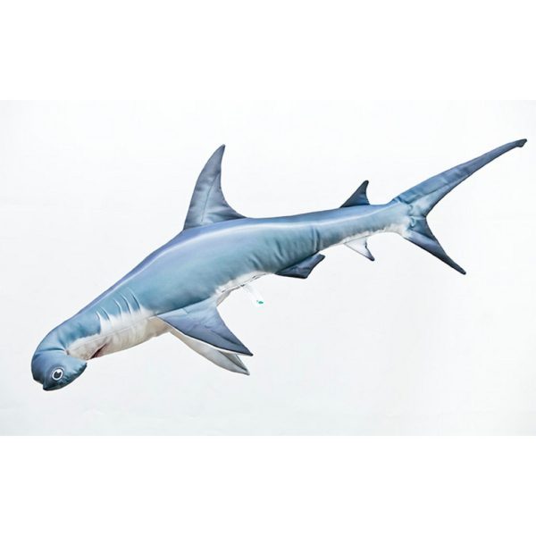 EnergoTeam The Monster Great Hammerhead Shark Cuscino a Forma di Pesce da 220cm