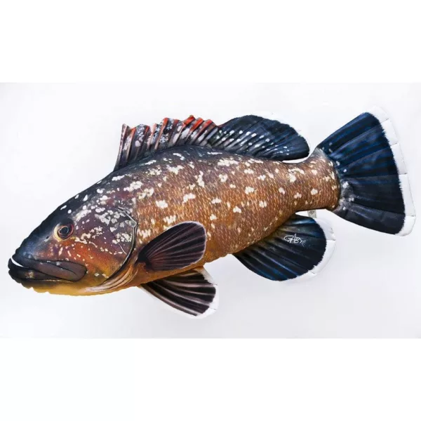 EnergoTeam The Monster Dusky Grouper Cuscino a Forma di Pesce da 160cm