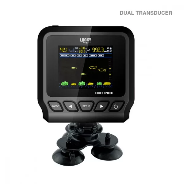 Ecoscandaglio Lucky Spider (per kayak / barca)