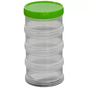 SCATOLA DI PLASTICA A VITE 4 PZ - Scatola per attrezzatura