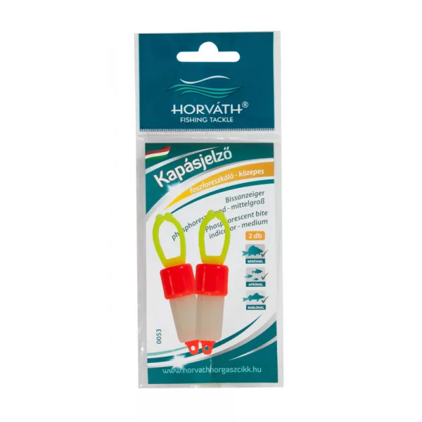 Indicatore di Abboccata Fosforescente Medio 2 Pezzi (Kt0053)