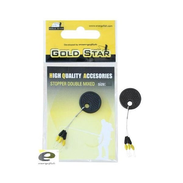 Stopper Kamasaki Doppio Nero/Giallo XL