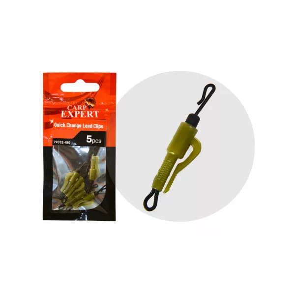 Carp Expert Quick Change Lead Clip Piombo 5pz